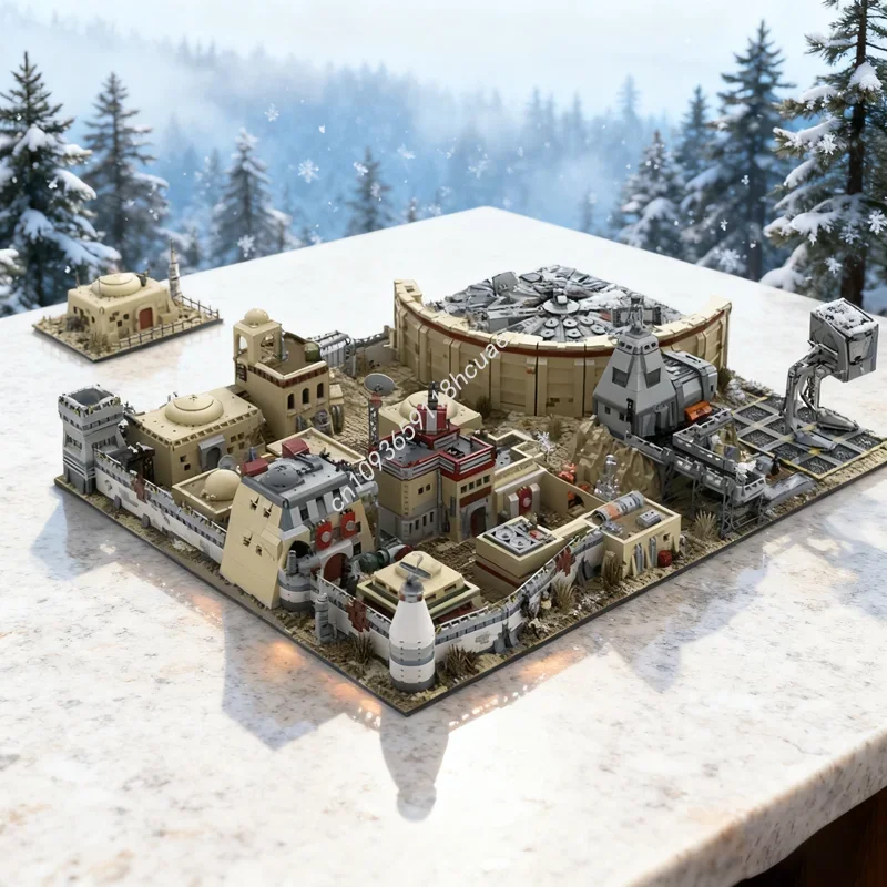 13929pcs MOC SW Tatooine Mos Eisley Cantina Model Building Blocks Construction DIY Idea Education Toys Brick Christmas Gift Kids
13929pcs MOC SW Tatooine Mos Eisley Cantina Model Building Blocks Construction DIY Idea Education Toys Brick Christmas Gift Kids