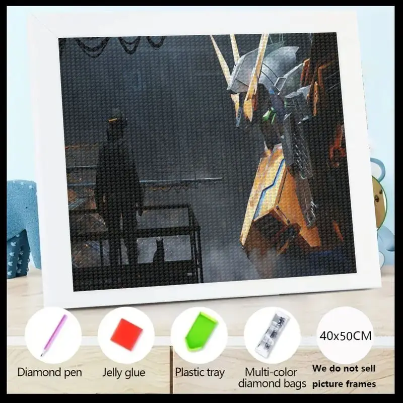1 шт. 5D DIY полный дрель комплект алмазной живописи, робот Majestic Mecha и одинокая фигурка с котом, футуристическая научно-фантастическая промышленная сцена Crys
1 шт. 5D DIY полный дрель комплект алмазной живописи, робот Majestic Mecha и одинокая фигурка с котом, футуристическая научно-фантастическая промышленная сцена Crys