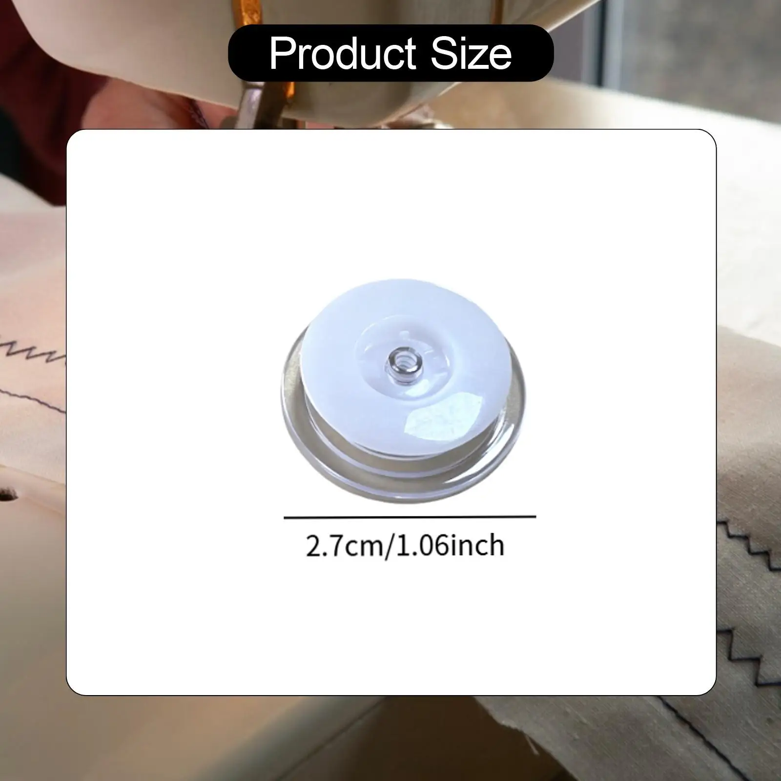 Thread Spools High Quality Plastic Bobbin Sewing Machine Parts Set for Compatible Models 163131 506417 and Home Crafts Use
Thread Spools High Quality Plastic Bobbin Sewing Machine Parts Set for Compatible Models 163131 506417 and Home Crafts Use
