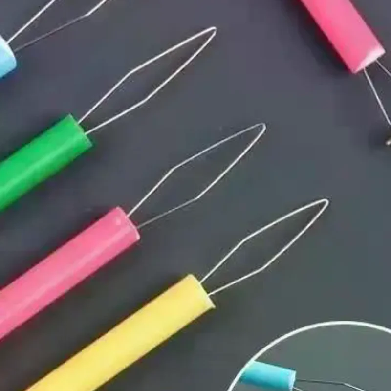 10Pcs Leader Beader Threading Needle Sewing Tools Cylindrical Colorful Needle Threader Sewing Threader DIY Accessories
10Pcs Leader Beader Threading Needle Sewing Tools Cylindrical Colorful Needle Threader Sewing Threader DIY Accessories