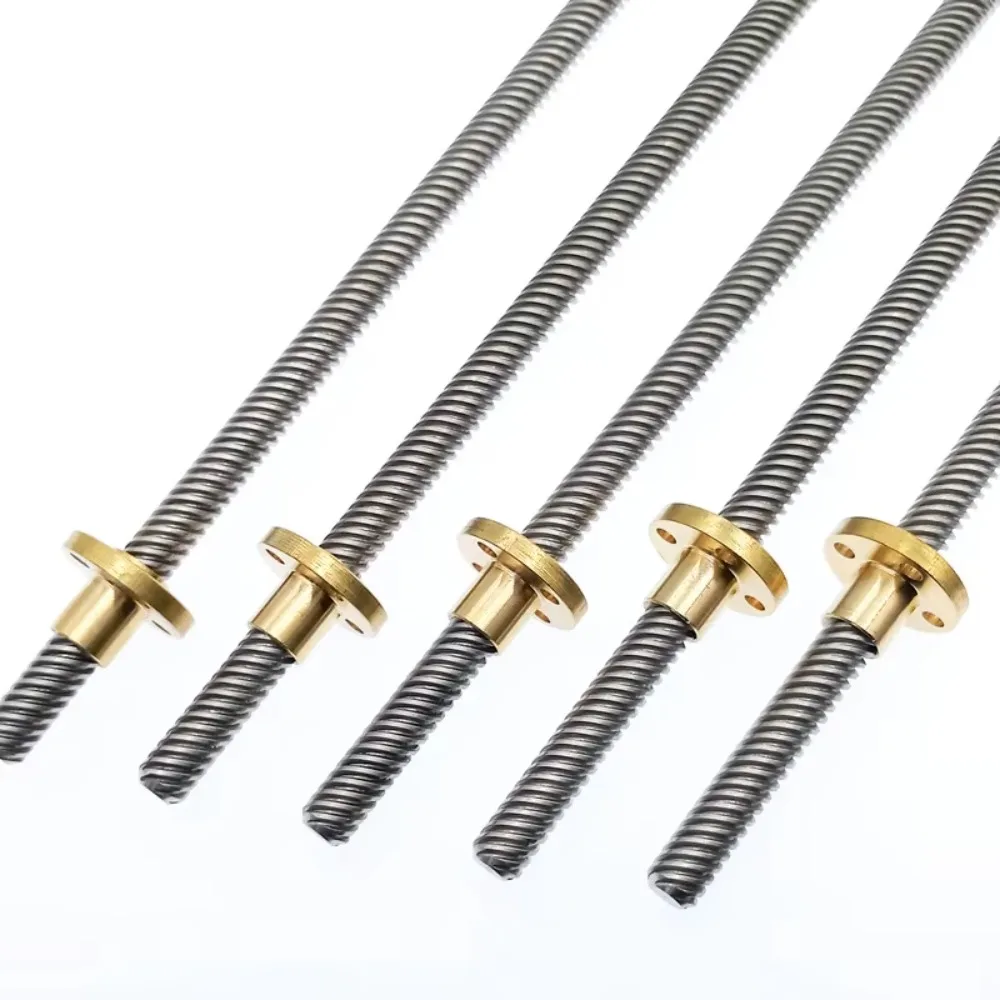 Tornillo avance T8 250mm guía lineal piezas impresoras 3D paso helicoidal 2mm 4mm 8mm 10mm 12mm tornillos trapezoidales con tu
Tornillo avance T8 250mm guía lineal piezas impresoras 3D paso helicoidal 2mm 4mm 8mm 10mm 12mm tornillos trapezoidales con tu