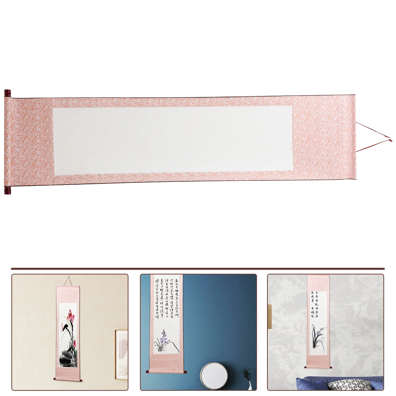 Chinese Calligraphy Blank Scroll Xuan Paper Art Wall Hanging Lightweight Storage Box Included Perfect for Writing Drawing 
Chinese Calligraphy Blank Scroll Xuan Paper Art Wall Hanging Lightweight Storage Box Included Perfect for Writing Drawing