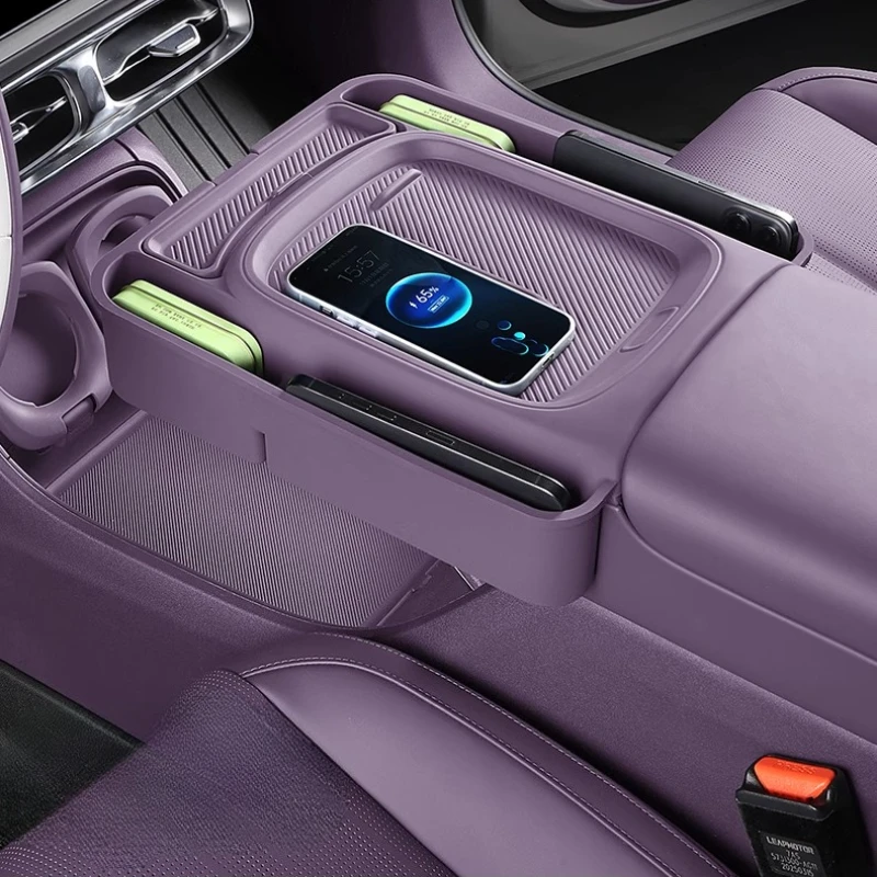 Беспроводной зарядный чехол для LEAPMOTOR B10, силиконовая нескользящая подставка для центральной консоли, расширительные аксессуары, модифицированные аксессуары для интерьера
Беспроводной зарядный чехол для LEAPMOTOR B10, силиконовая нескользящая подставка для центральной консоли, расширительные аксессуары, модифицированные аксессуары для интерьера