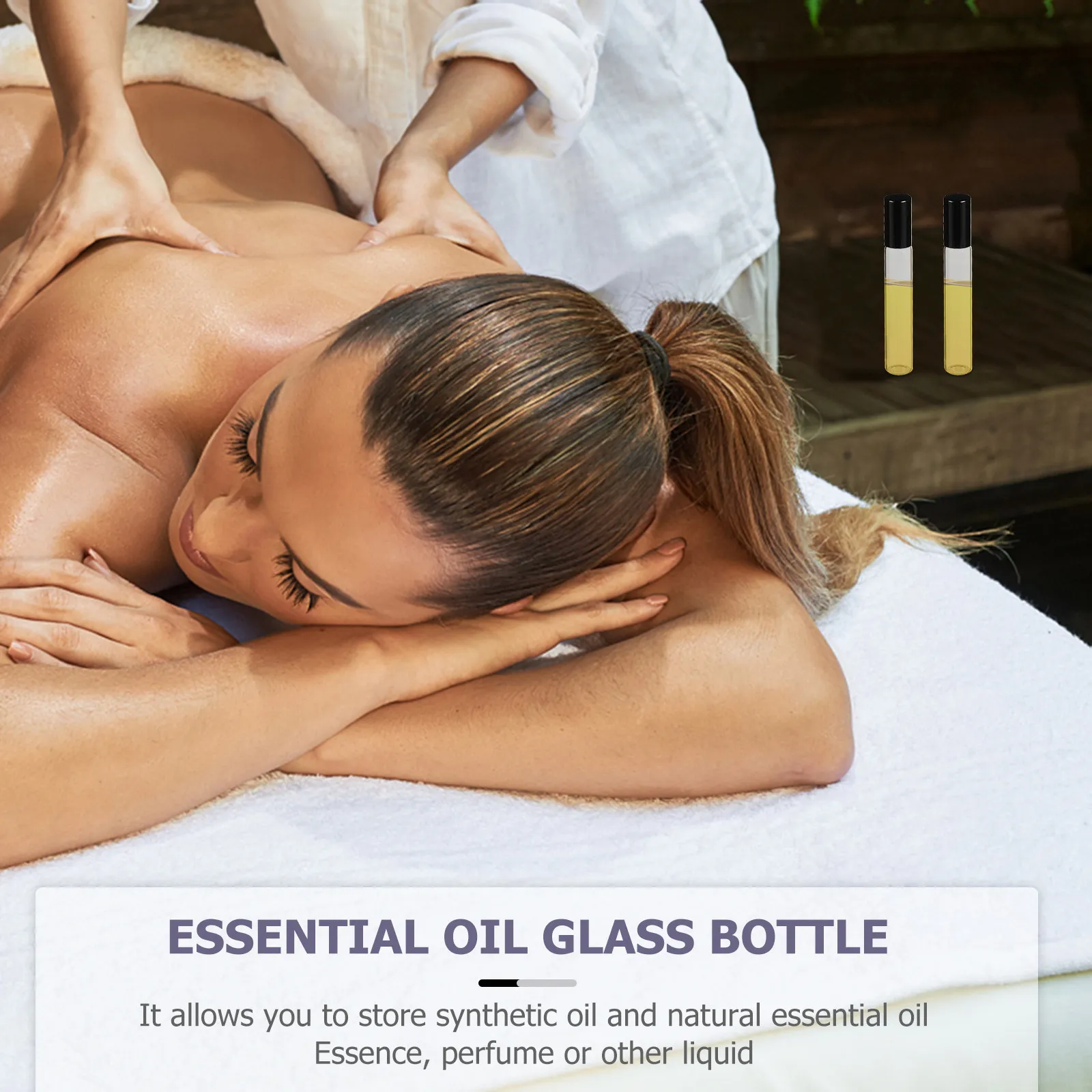 6Pcs Essential Oil Glass Roller Bottles 10Ml Leak Proof Refillable Perfume Vials for Travel Massage Oil Dispensing Subpackaging
6Pcs Essential Oil Glass Roller Bottles 10Ml Leak Proof Refillable Perfume Vials for Travel Massage Oil Dispensing Subpackaging