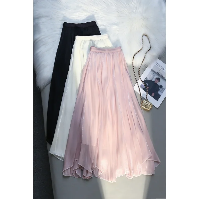 Spring Summer Irregular Women Half length Skirt 2026 Versatile Simple Fashion Style Dress Elegant Solid Women Half Body Skirt
Spring Summer Irregular Women Half length Skirt 2026 Versatile Simple Fashion Style Dress Elegant Solid Women Half Body Skirt
