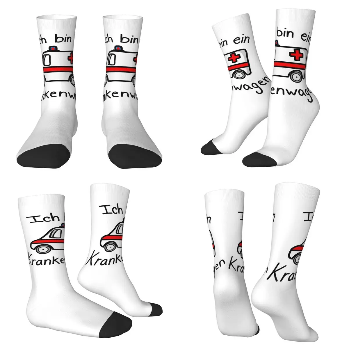Носки с рисунком скорой помощи, медицинские носки в стиле Харадзюку, высококачественные носки на все сезоны, длинные носки унисекс, подарки на День святого Валентина
Носки с рисунком скорой помощи, медицинские носки в стиле Харадзюку, высококачественные носки на все сезоны, длинные носки унисекс, подарки на День святого Валентина