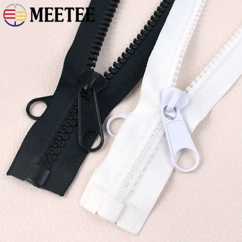 1-5Meters Meetee 10# Open-end Resin Zippers Double Side Slider Zipper for Tent Bag Jacket Luggage DIY Sewing Material Accessory
1-5Meters Meetee 10# Open-end Resin Zippers Double Side Slider Zipper for Tent Bag Jacket Luggage DIY Sewing Material Accessory