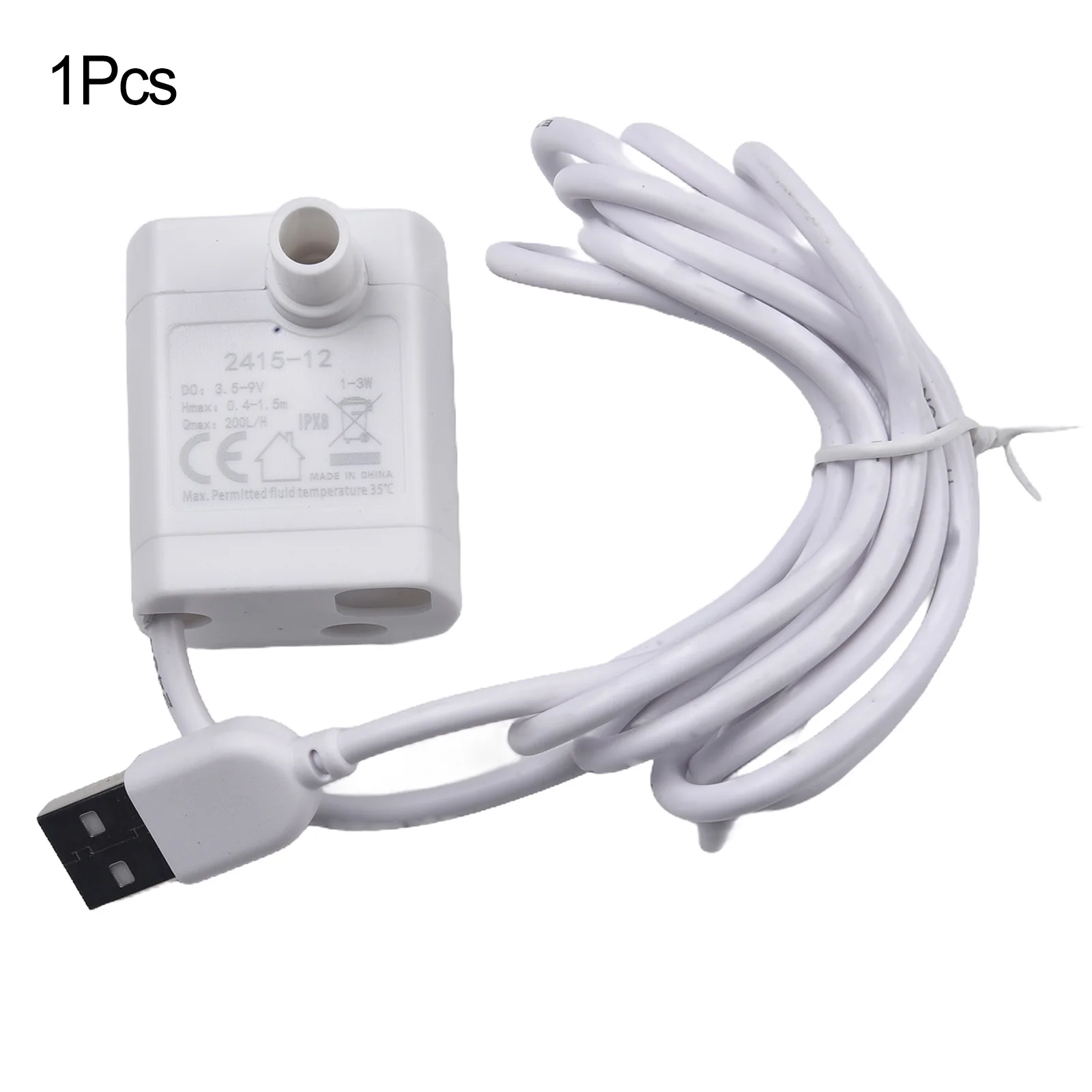 1 шт., 200 л/ч, USB-многофункциональный водяной насос, белый USB-разъем, 5 В, белый диспенсер для воды для домашних животных, бесшумный бесщеточный постоянный ток для микроводяного насоса
1 шт., 200 л/ч, USB-многофункциональный водяной насос, белый USB-разъем, 5 В, белый диспенсер для воды для домашних животных, бесшумный бесщеточный постоянный ток для микроводяного насоса