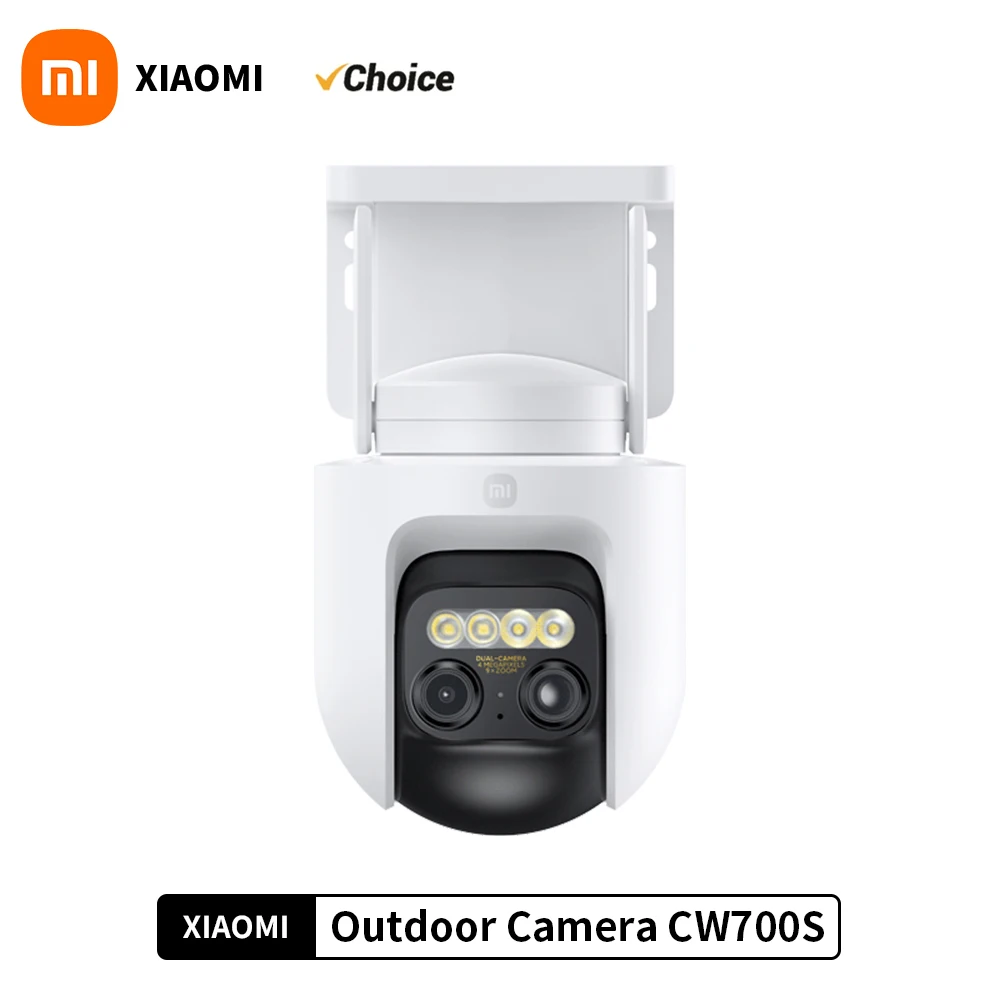 *NEW Xiaomi Outdoor Camera CW700S 2.5K CCTV Full-Color Night Vision WiFi 4 Million Pixel IP66 Smart Home Sound And Light Warning
*NEW Xiaomi Outdoor Camera CW700S 2.5K CCTV Full-Color Night Vision WiFi 4 Million Pixel IP66 Smart Home Sound And Light Warning