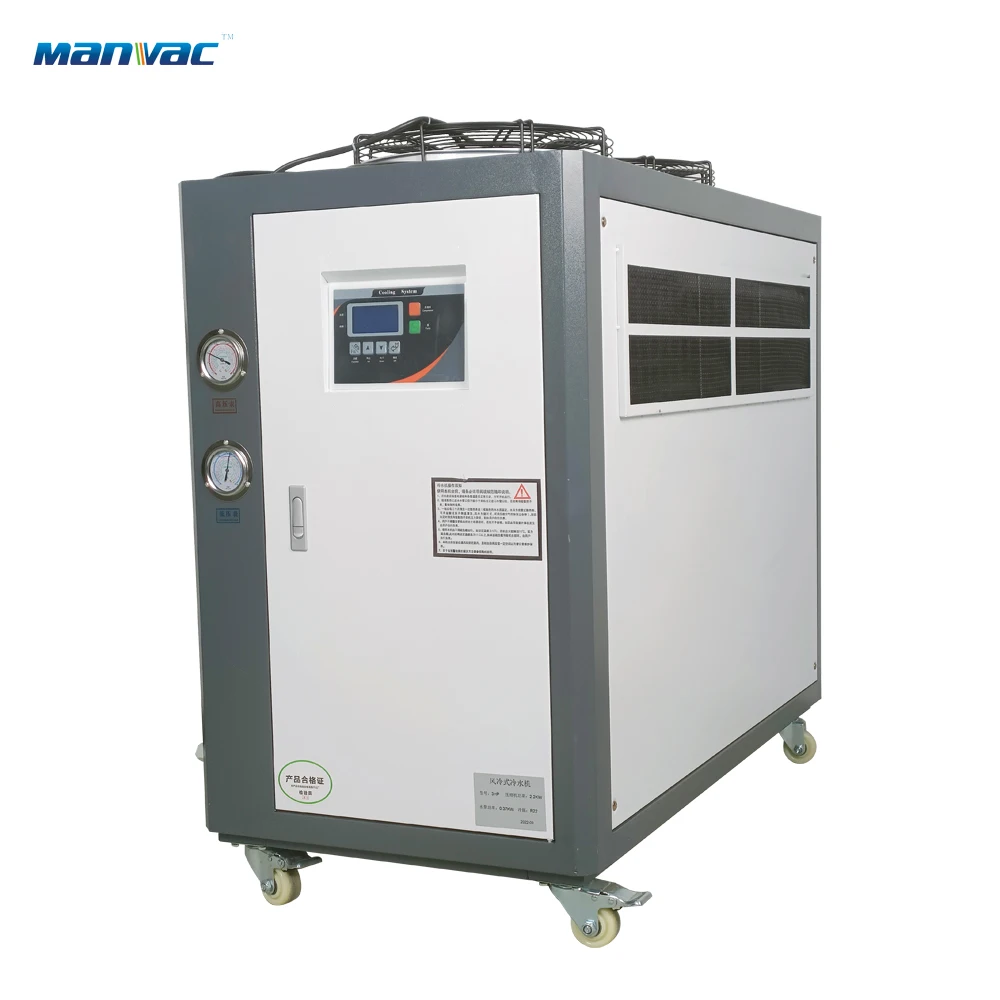 Industrial Water Cooling Chiller 5HP 8HP 10HP 20HP Air Cooled Cooling Machine Chiller for Sale
Industrial Water Cooling Chiller 5HP 8HP 10HP 20HP Air Cooled Cooling Machine Chiller for Sale