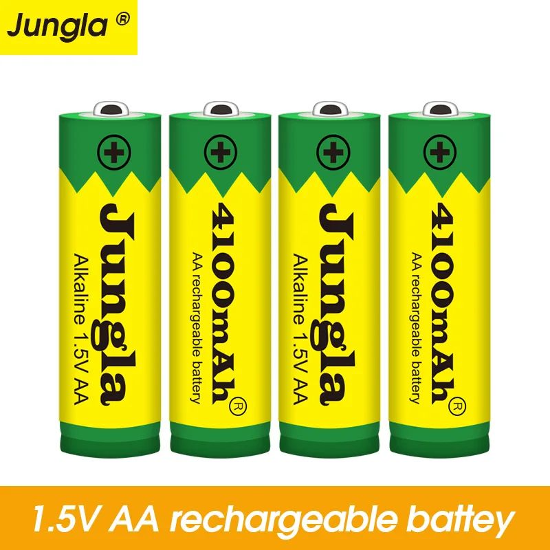 AA battery 4100mAh 1.5V New Alkaline Rechargeable batery for led light toy mp3 Free shipping
AA battery 4100mAh 1.5V New Alkaline Rechargeable batery for led light toy mp3 Free shipping