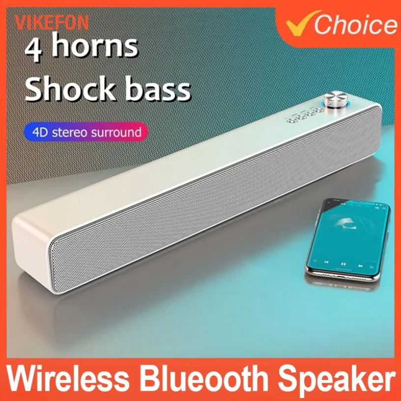 Оригинальный беспроводной Bluetooth динамик для телевизора, аудио, эхо, настенный компьютерный динамик, домашний кинотеатр, музыка, подарок, Bluetooth-сабвуфер, звуковая панель
Оригинальный беспроводной Bluetooth динамик для телевизора, аудио, эхо, настенный компьютерный динамик, домашний кинотеатр, музыка, подарок, Bluetooth-сабвуфер, звуковая панель