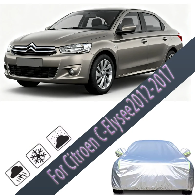 For Citroen C-Elysee2012-2017 2015 2016 Outdoor Protection Full Car Covers Snow Cover Sunshade Waterproof Dustproof Exterior
For Citroen C-Elysee2012-2017 2015 2016 Outdoor Protection Full Car Covers Snow Cover Sunshade Waterproof Dustproof Exterior