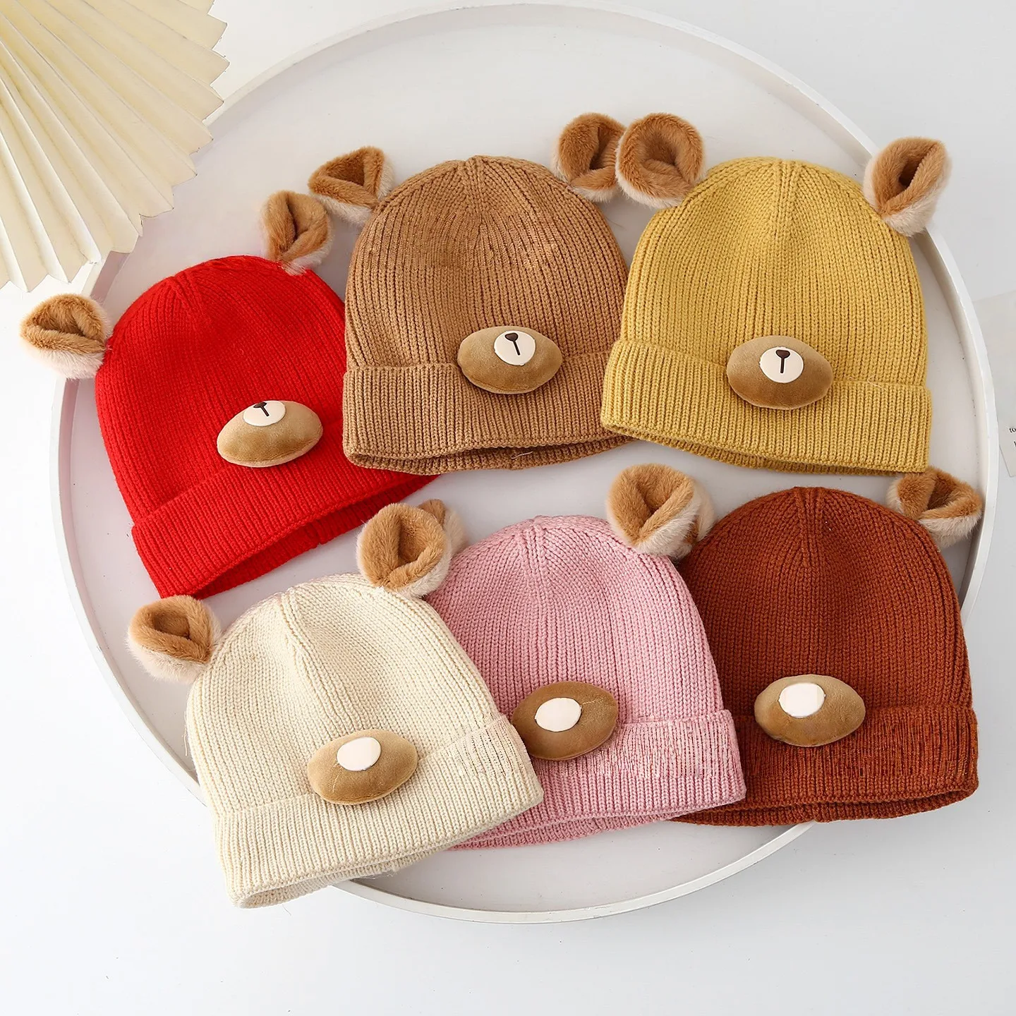 Зимняя шапка для новорожденных от 0 до 4 лет, милый медведь, мультяшный чепчик, шерстяные шапки, детские вязаные шапки, осенний теплый тюрбан, детская вязаная шапка Gorro
Зимняя шапка для новорожденных от 0 до 4 лет, милый медведь, мультяшный чепчик, шерстяные шапки, детские вязаные шапки, осенний теплый тюрбан, детская вязаная шапка Gorro