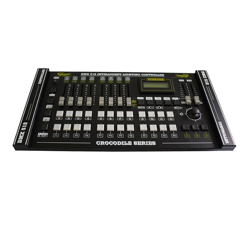 Crocodile 2024 Controller Professional DMX 512 Console Use For Stage Lighting Mixer Led Par Moving Head Desk
Crocodile 2024 Controller Professional DMX 512 Console Use For Stage Lighting Mixer Led Par Moving Head Desk