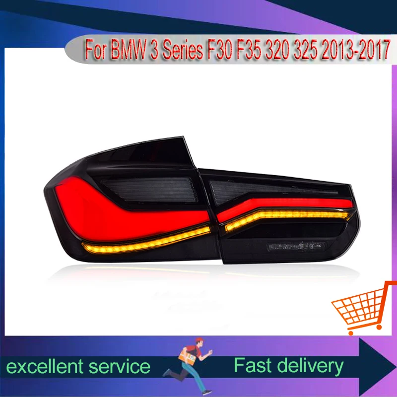 A Pair of Taillights For BMW 3 Series F30 F35 320 325 2013-2017 LED DRL Rear Decorative Lamp Vehicles Tools Car Accessories
A Pair of Taillights For BMW 3 Series F30 F35 320 325 2013-2017 LED DRL Rear Decorative Lamp Vehicles Tools Car Accessories