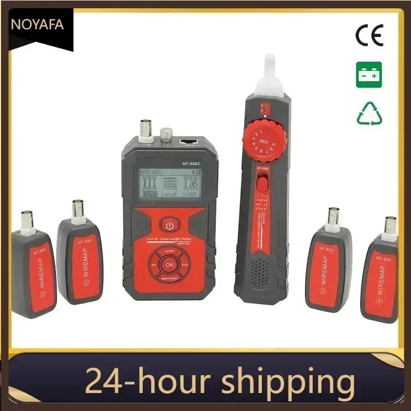 NEW HOT FANYUE NF-858C Network Cable Tester with VFL Function LCD Digital Cable Tracker Network Line Finder Wire Tracker PoE Che
NEW HOT FANYUE NF-858C Network Cable Tester with VFL Function LCD Digital Cable Tracker Network Line Finder Wire Tracker PoE Che