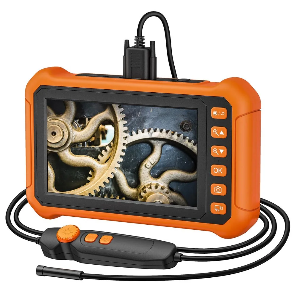 Industrial Endoscope With 7 Inch LCD Color Screen 5MP 2592*1944P Flexible Snake Camera 8.5mm Borescope Camera Sewer Cam PQ319
Industrial Endoscope With 7 Inch LCD Color Screen 5MP 2592*1944P Flexible Snake Camera 8.5mm Borescope Camera Sewer Cam PQ319