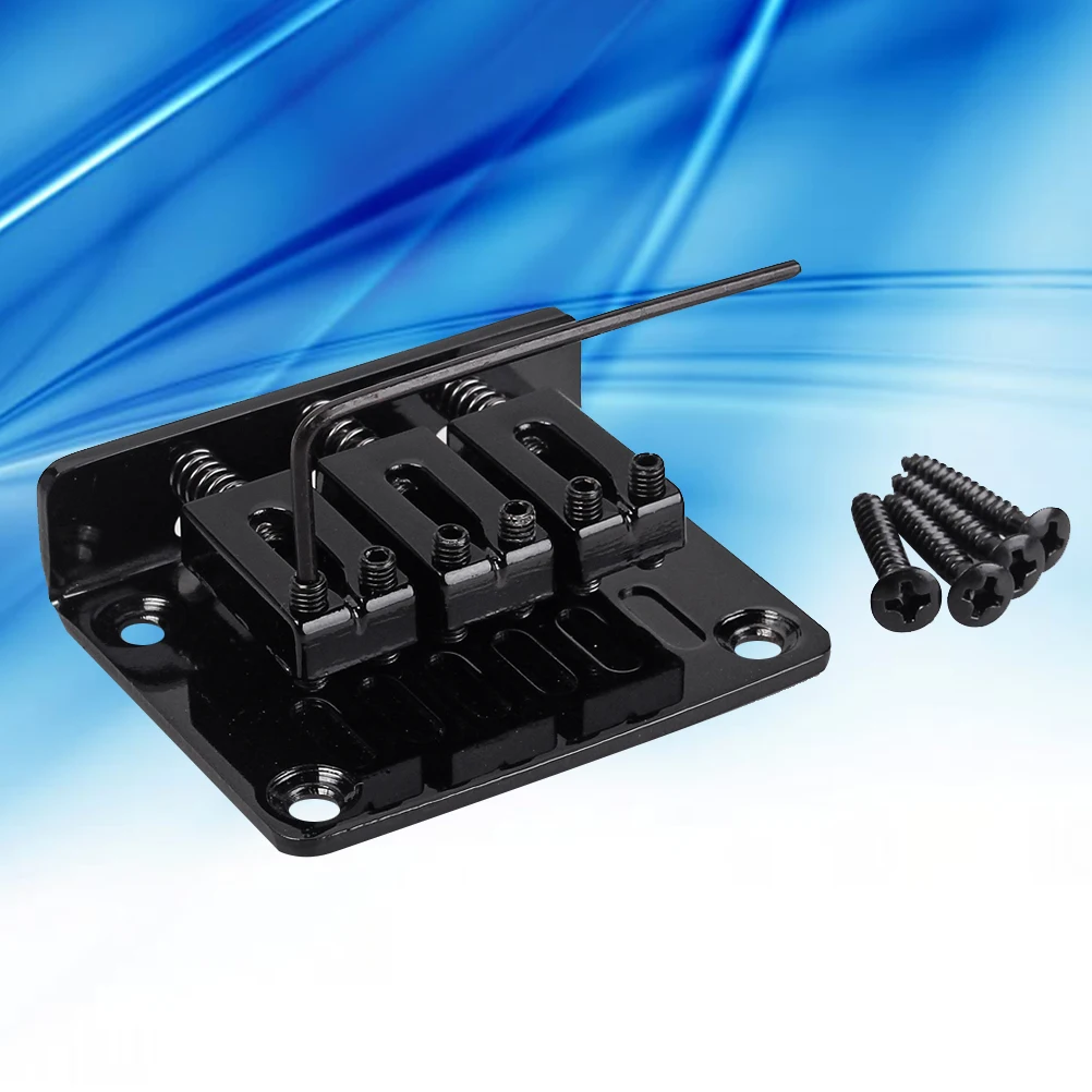 Bass Bridge Guitar Bridge Vintage Style Bridge Guitar Bridge with 4 Screws 3 String Guitar Bridge
Bass Bridge Guitar Bridge Vintage Style Bridge Guitar Bridge with 4 Screws 3 String Guitar Bridge