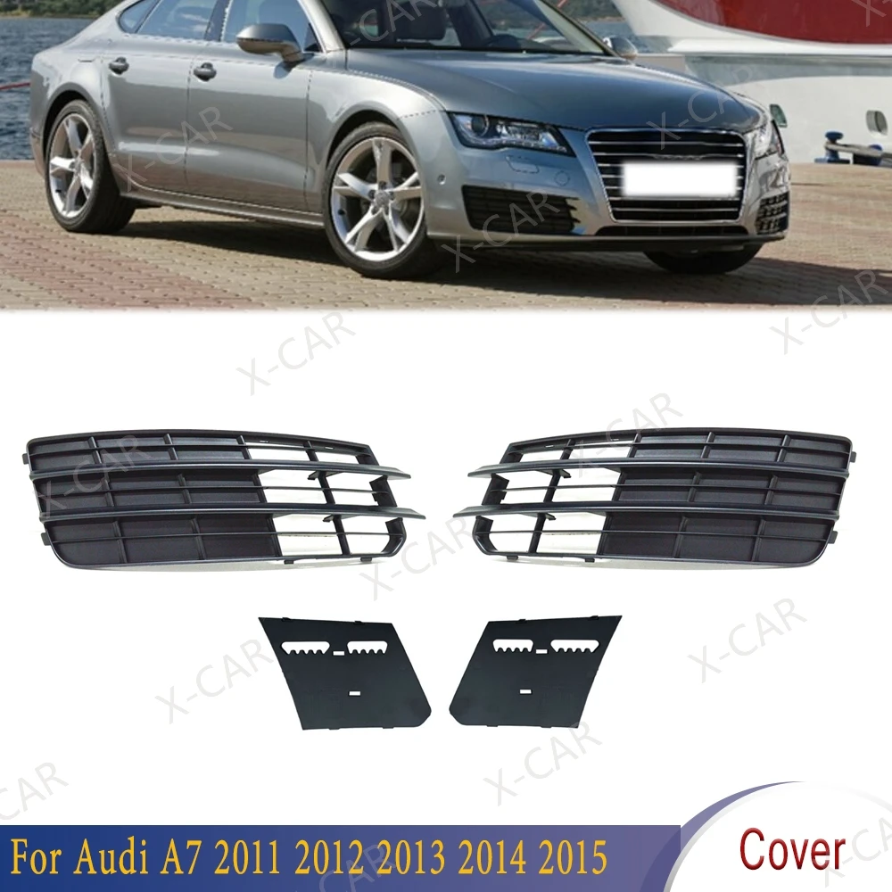 For Audi A7 2011 2012 2013 2014 2015 Front Bumper Fog Light Lamp Grille Cover Frame Bottom Plate 
For Audi A7 2011 2012 2013 2014 2015 Front Bumper Fog Light Lamp Grille Cover Frame Bottom Plate