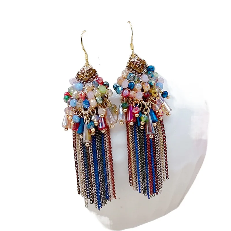 Серьги ручной работы с бахромой, длинные серьги с серебряными крючками в этническом стиле, серьги высокого класса.
Серьги ручной работы с бахромой, длинные серьги с серебряными крючками в этническом стиле, серьги высокого класса.