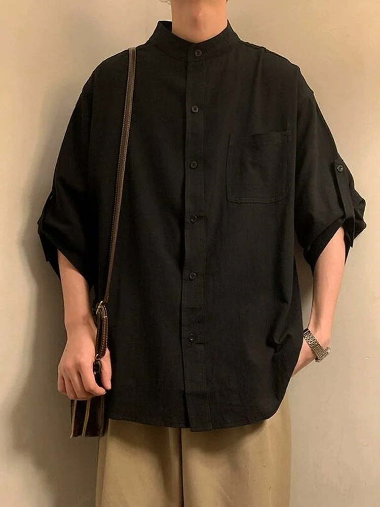 New Chinese Sle Men's irt Seven-Five Sve Summer High-End Hong Kong Sle Retro Small ence Design ort Sve ir...
New Chinese Sle Men's irt Seven-Five Sve Summer High-End Hong Kong Sle Retro Small ence Design ort Sve ir...