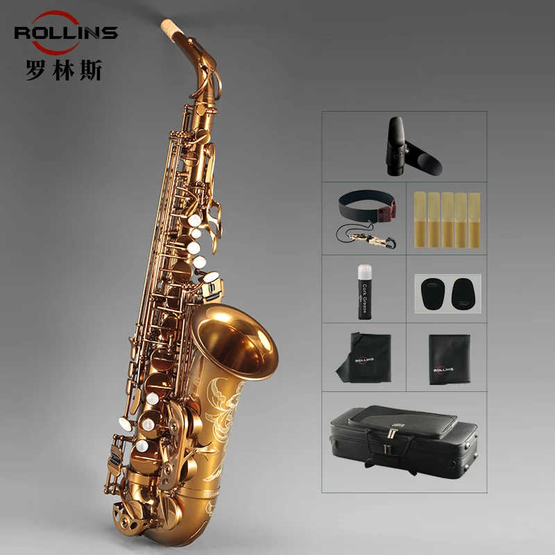 Musical Instruments High F# Eb Key Golden Lacquer The Tone Is Magnetic And Warm 9902 Alto Saxophone
Musical Instruments High F# Eb Key Golden Lacquer The Tone Is Magnetic And Warm 9902 Alto Saxophone