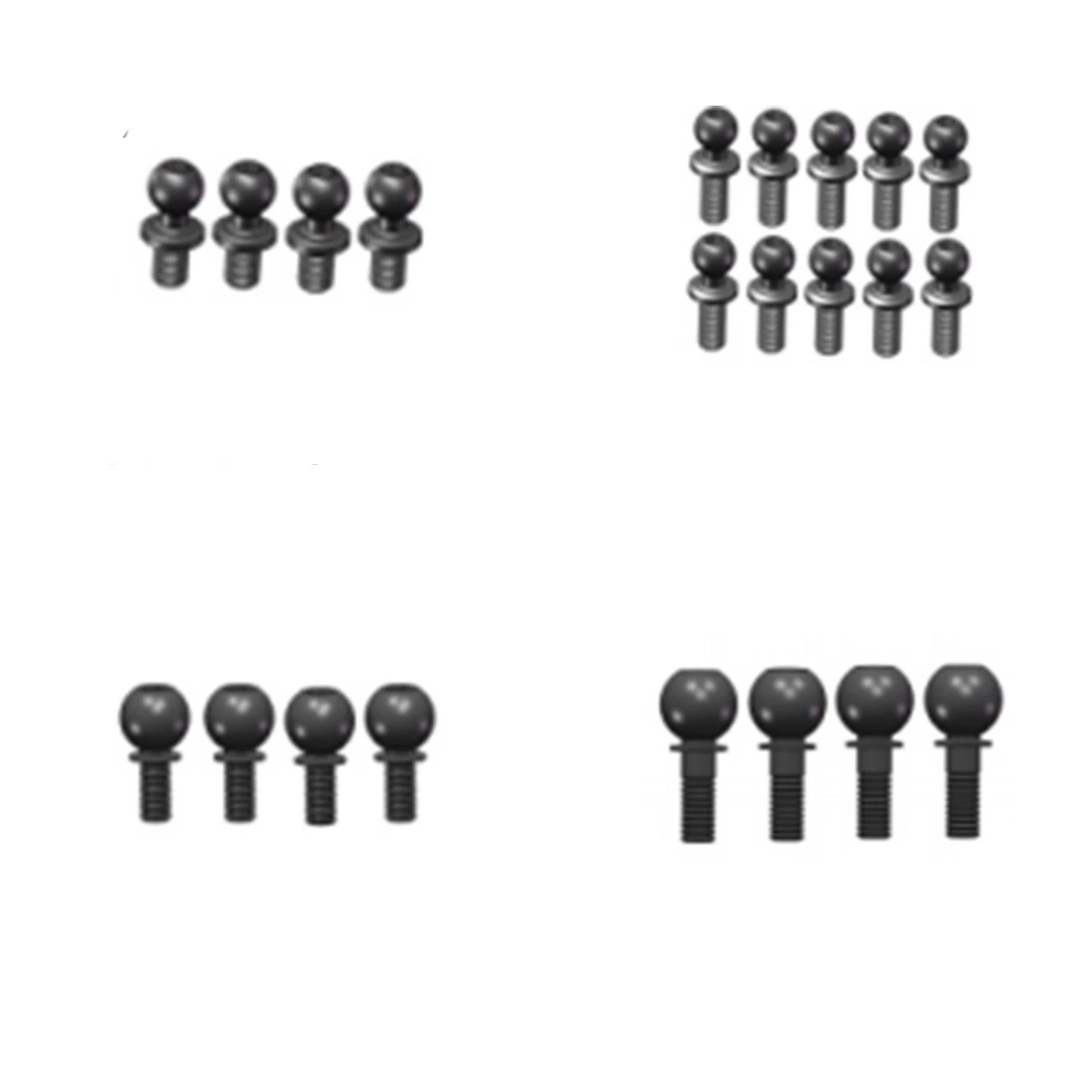 HSP Accessories Ball Head Screw 51364 51365 51366 51367 For 1/10TH SCALE 94513/94513PRO ELECTRIC 4WD ON-ROAD CAR
HSP Accessories Ball Head Screw 51364 51365 51366 51367 For 1/10TH SCALE 94513/94513PRO ELECTRIC 4WD ON-ROAD CAR