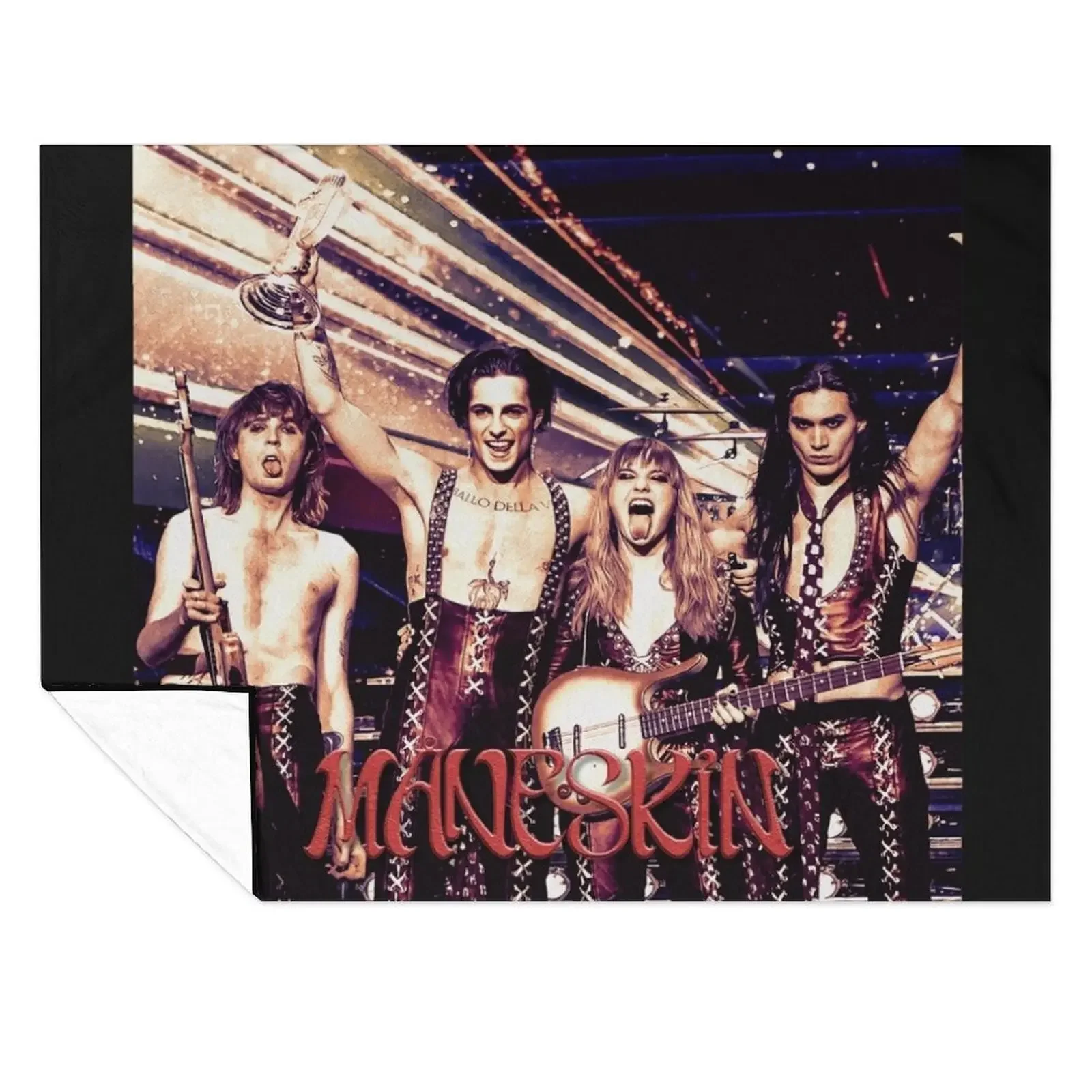 Maneskin glamrock rock band Throw Blanket Soft funny gift manga Luxury Designer Blankets
Maneskin glamrock rock band Throw Blanket Soft funny gift manga Luxury Designer Blankets