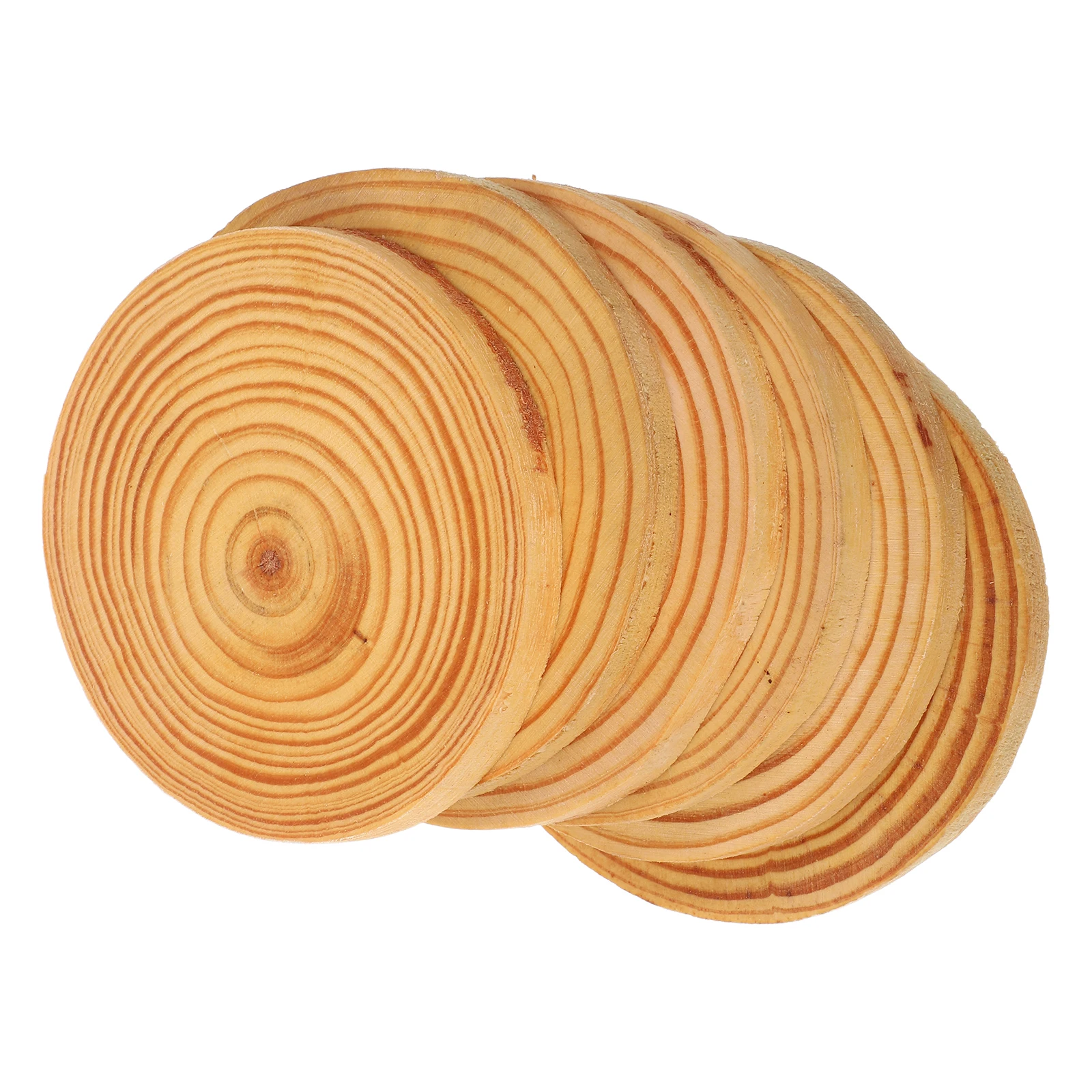 6pcs Round Discs 11Cmx1Cm Unfinished Natural Slices For Crafts Diy Coasters Rustic Home Decor Table Protection Ornament Blanks
6pcs Round Discs 11Cmx1Cm Unfinished Natural Slices For Crafts Diy Coasters Rustic Home Decor Table Protection Ornament Blanks