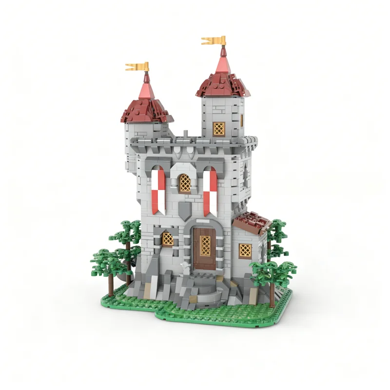 1600 деталей MOC: Модель Замка-Аванпоста Львиных рыцарей, Конструктор, Рождественский подарок, Идея для творчества, Образовательный конструктор
1600 деталей MOC: Модель Замка-Аванпоста Львиных рыцарей, Конструктор, Рождественский подарок, Идея для творчества, Образовательный конструктор