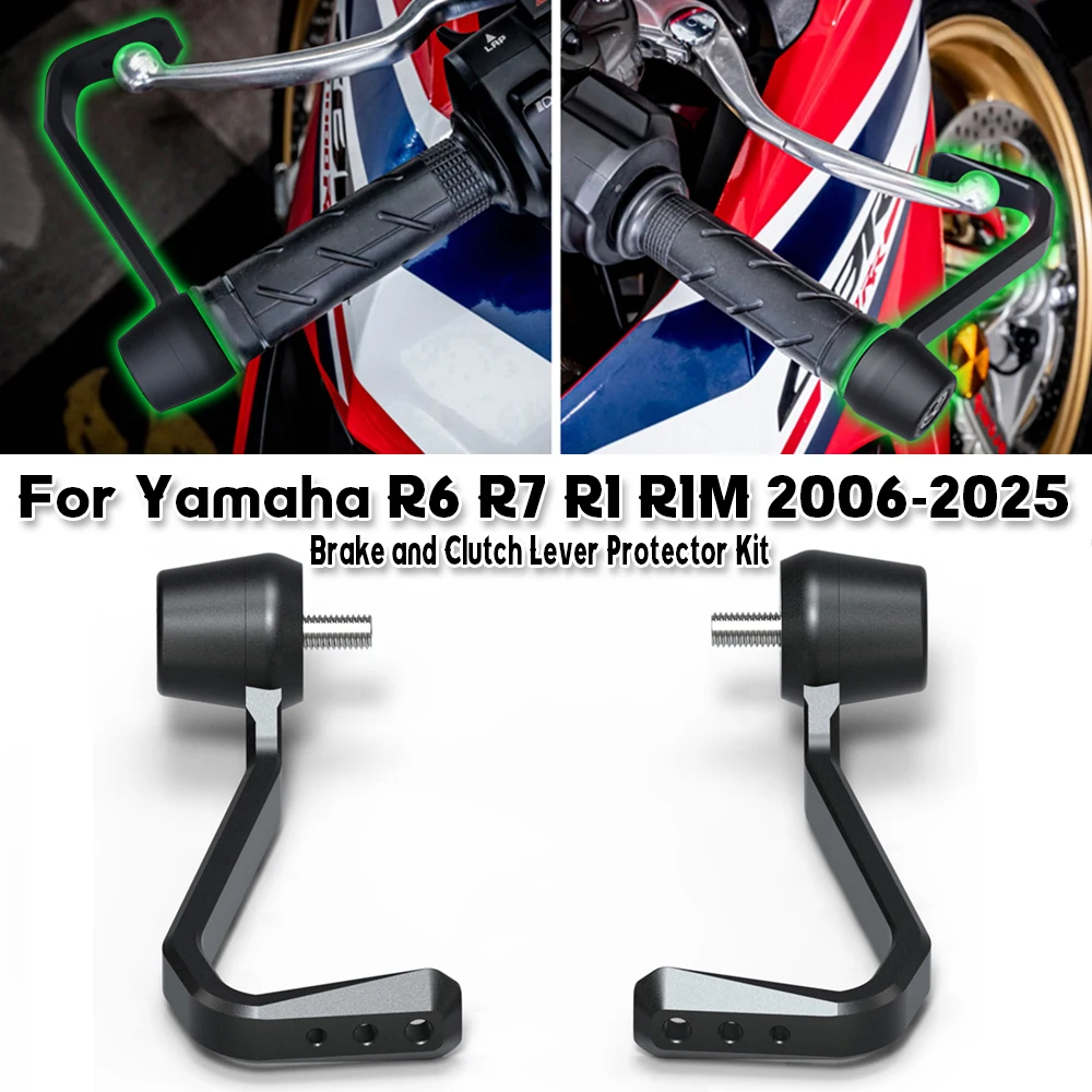 Motorcycle Brake and Clutch Lever Protector Kit For Yamaha R6 R7 R1 R1M 2006-2025
Motorcycle Brake and Clutch Lever Protector Kit For Yamaha R6 R7 R1 R1M 2006-2025