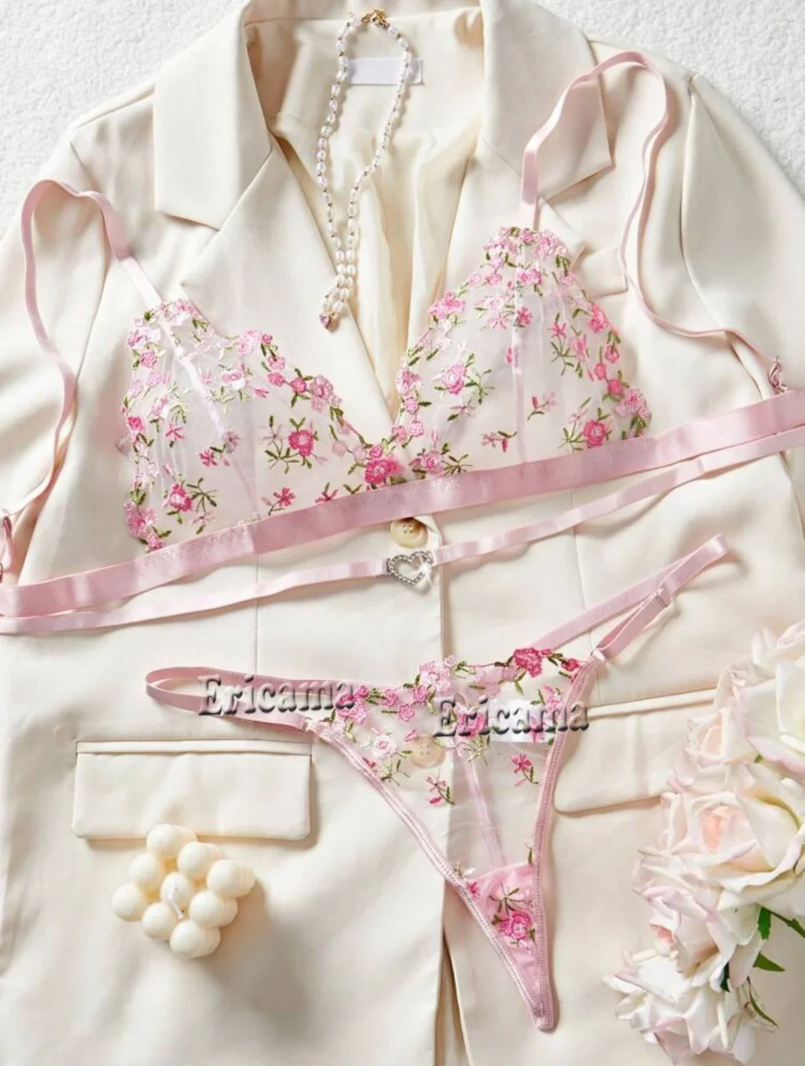 Erotic Embroidery Lace Babydoll Sensual Lingerie Lace 2024 Bra Set For Women Underwear Intimate Sexi Costumes Bra And Panty Set
Erotic Embroidery Lace Babydoll Sensual Lingerie Lace 2024 Bra Set For Women Underwear Intimate Sexi Costumes Bra And Panty Set