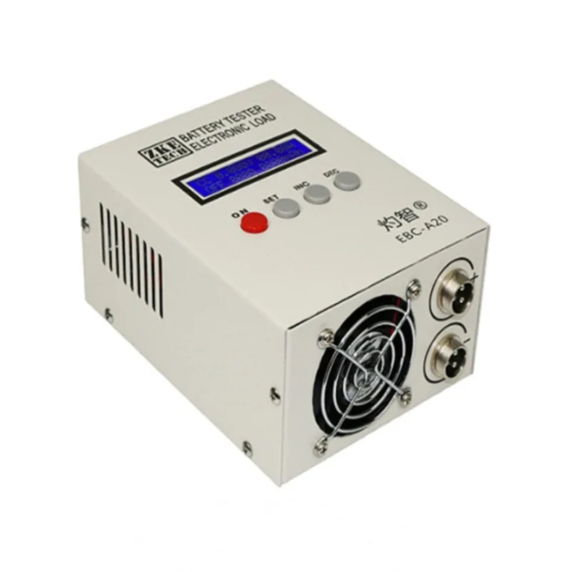 EBC-A20 Lithium & Lead Acid Battery Capacity Tester Iron Ternary Charge Discharge Instrument for Battery Maintenance
EBC-A20 Lithium & Lead Acid Battery Capacity Tester Iron Ternary Charge Discharge Instrument for Battery Maintenance