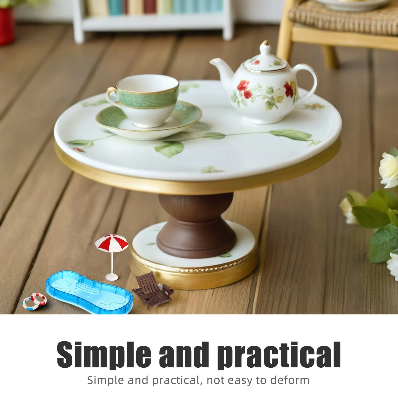 2Sets Miniature Beach Scene Set Dollhouse Swimming Pool Swim Ring Beach Chair for DIY Mini House Decor Indoor Outdoor Play
2Sets Miniature Beach Scene Set Dollhouse Swimming Pool Swim Ring Beach Chair for DIY Mini House Decor Indoor Outdoor Play