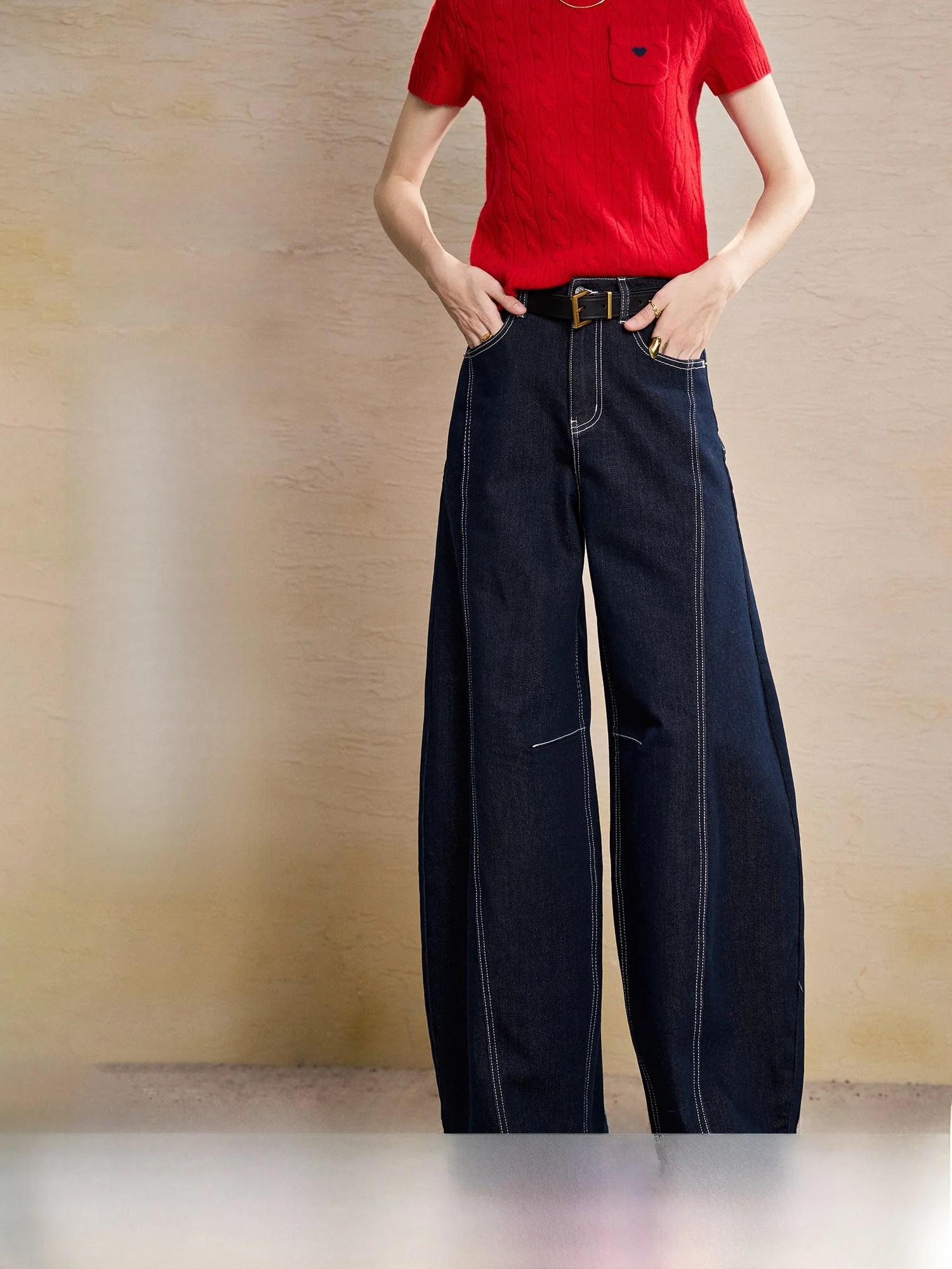 Faionable Thin Fce Banana Knife Jeans Women's Spring Versatile Cotton Denim Pants l Waist Zipper Closure
Faionable Thin Fce Banana Knife Jeans Women's Spring Versatile Cotton Denim Pants l Waist Zipper Closure