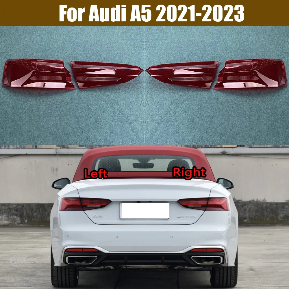 Taillight Cover Taillamp Shell Mask Transparent Lampshdade Lens Plexiglass Auto Replacement Parts For Audi A5 2021 2022 2023
Taillight Cover Taillamp Shell Mask Transparent Lampshdade Lens Plexiglass Auto Replacement Parts For Audi A5 2021 2022 2023