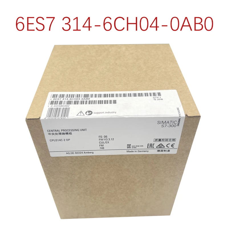 Оригинальный заводской агент, новый оригинальный 6ES7 314-6CH04-0AB0 6ES7314-6CH04-0AB0
Оригинальный заводской агент, новый оригинальный 6ES7 314-6CH04-0AB0 6ES7314-6CH04-0AB0