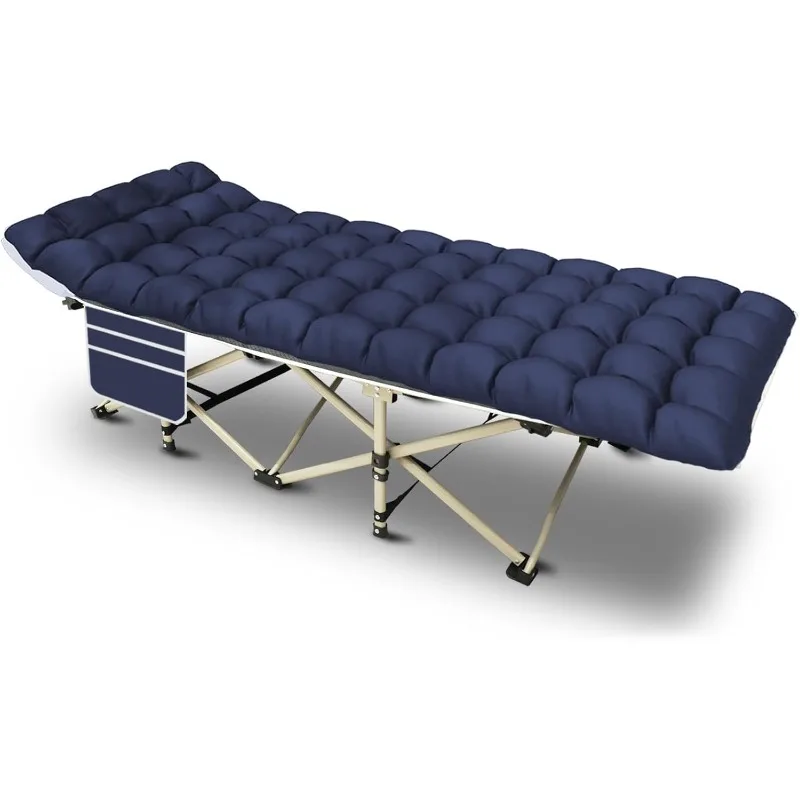 Camping Cot with Mattress for Adults, Folding Sleeping Cot 600lbs Max Load, Portable Camping Cot with Carry Bag, 28" Wide
Camping Cot with Mattress for Adults, Folding Sleeping Cot 600lbs Max Load, Portable Camping Cot with Carry Bag, 28" Wide