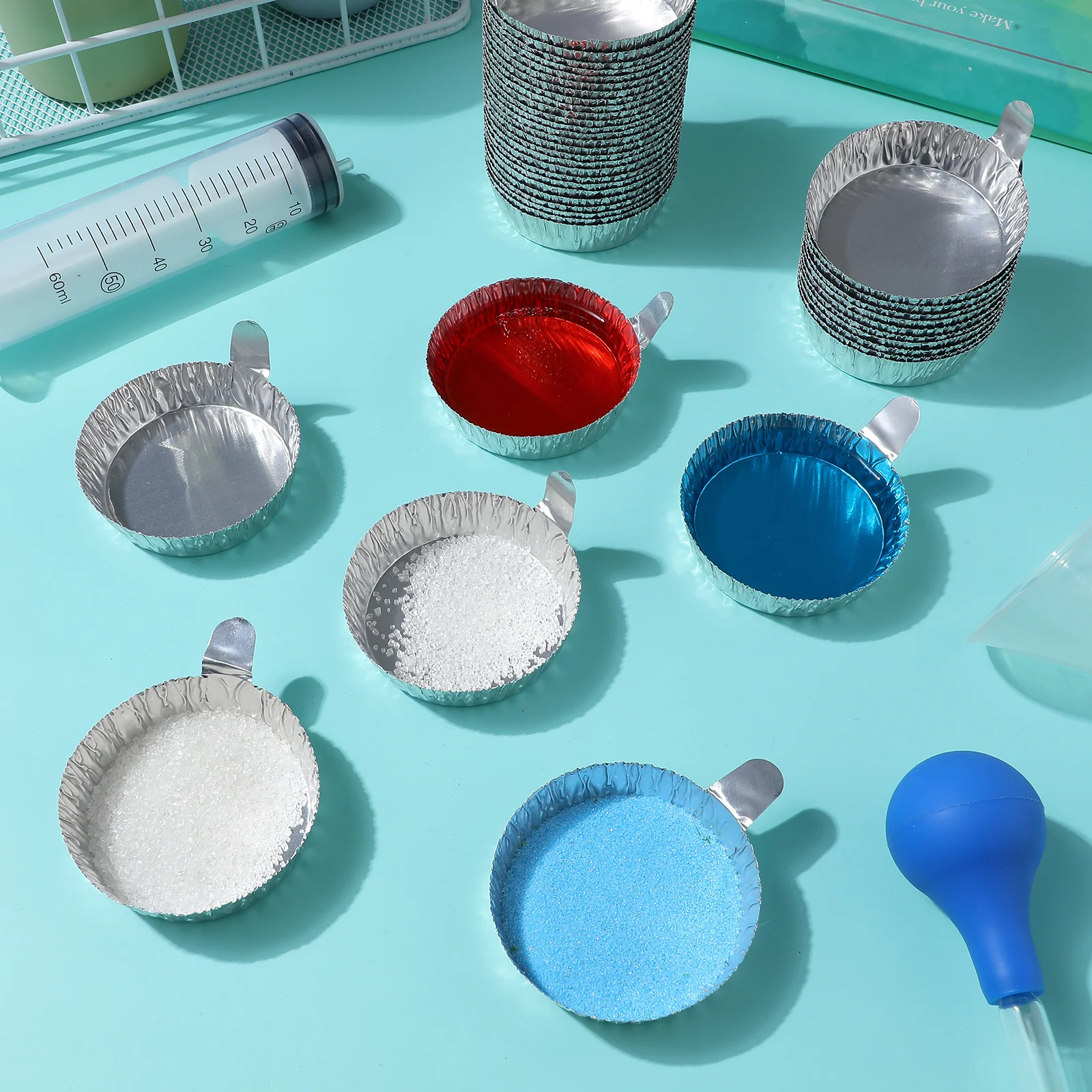 100Pcs Sample Weighing Trays Aluminum Foil Durable Weighing Plates Laboratory Balance Equipment Stackable Weigh Boats
100Pcs Sample Weighing Trays Aluminum Foil Durable Weighing Plates Laboratory Balance Equipment Stackable Weigh Boats