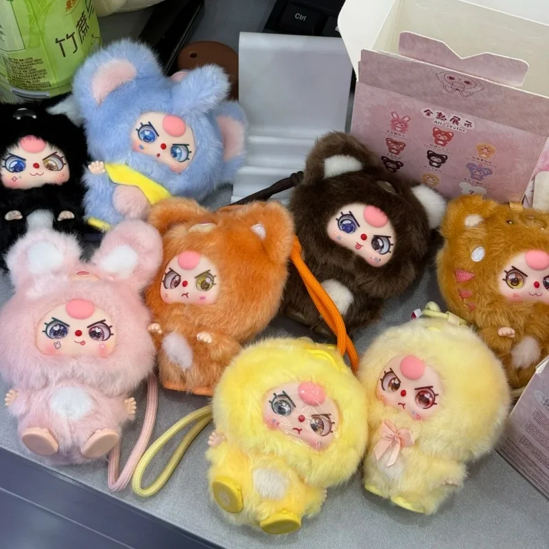 Новая оригинальная мини-обнимашка серии Baby Three плюшевый брелок слепая коробка милые модные игрушки милые куклы украшение рабочего стола игрушка на день рождения Gif
Новая оригинальная мини-обнимашка серии Baby Three плюшевый брелок слепая коробка милые модные игрушки милые куклы украшение рабочего стола игрушка на день рождения Gif