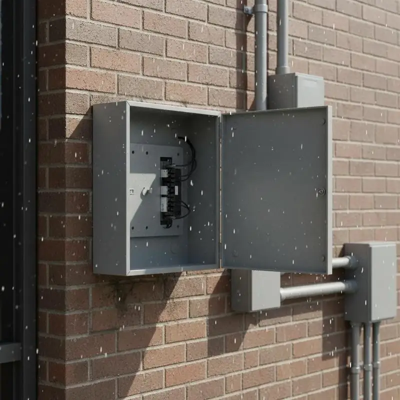 NEMA industrial enclosure, 50 x 50 x 15 cm, NEMA 4X steel distribution cabinet, IP66 waterproof and dustproof, electrical junction box for indoor/outdoor use, with mounting plate
NEMA industrial enclosure, 50 x 50 x 15 cm, NEMA 4X steel distribution cabinet, IP66 waterproof and dustproof, electrical junction box for indoor/outdoor use, with mounting plate