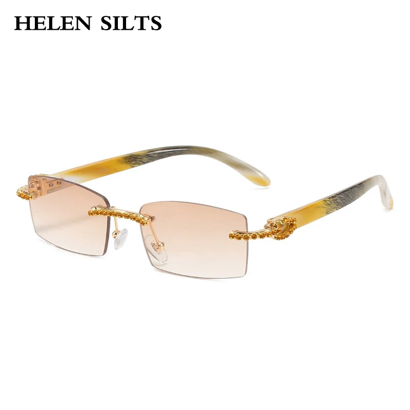 Rimless Diamond Square Sunglasses Women Female Luxury Brand Designer Sun Glasses Vintage Small Frame Men Punk Shades UV400
Rimless Diamond Square Sunglasses Women Female Luxury Brand Designer Sun Glasses Vintage Small Frame Men Punk Shades UV400