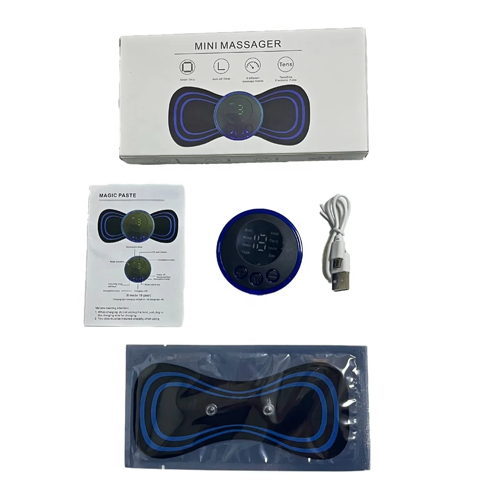 Neck Back Massager Sticker EMS Pulse Mini Electric Cupping Massage for Shoulder Leg Cervical Body Muscle Stimulator Relief Pain
Neck Back Massager Sticker EMS Pulse Mini Electric Cupping Massage for Shoulder Leg Cervical Body Muscle Stimulator Relief Pain
