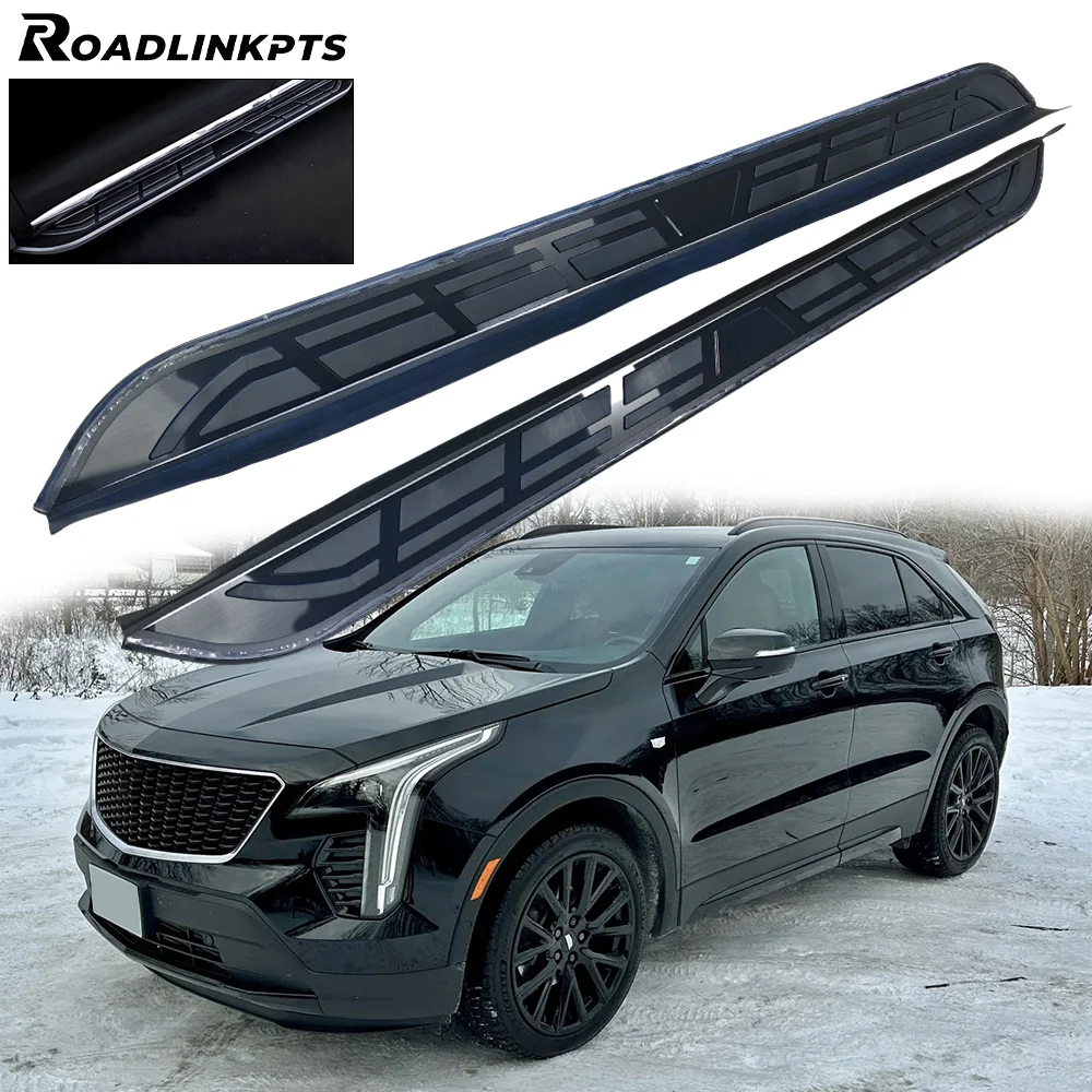 2PCS Aluminum 5.1" Wide Fixed Side Steps Fit for Cadillac XT4 2019-2025 Running Boards Nerf Bars Rails Stepping Plates Pedals
2PCS Aluminum 5.1" Wide Fixed Side Steps Fit for Cadillac XT4 2019-2025 Running Boards Nerf Bars Rails Stepping Plates Pedals