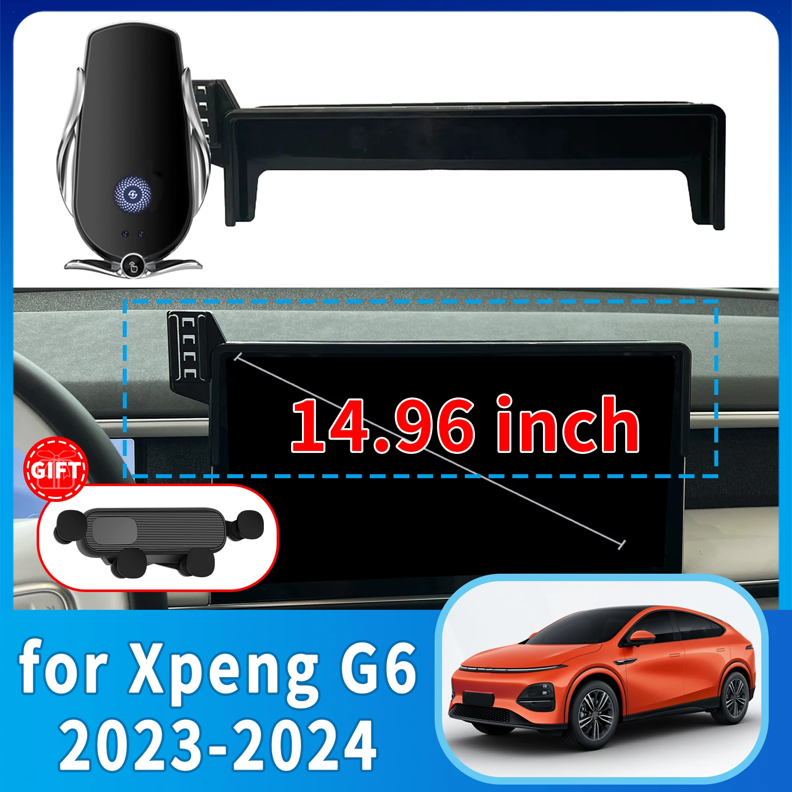 fit for Xpeng G6 2023-2024 GPS Navigation Anti-Shake Screen Base Phone Holder Mount Stand Dedicated Car accessoires
fit for Xpeng G6 2023-2024 GPS Navigation Anti-Shake Screen Base Phone Holder Mount Stand Dedicated Car accessoires