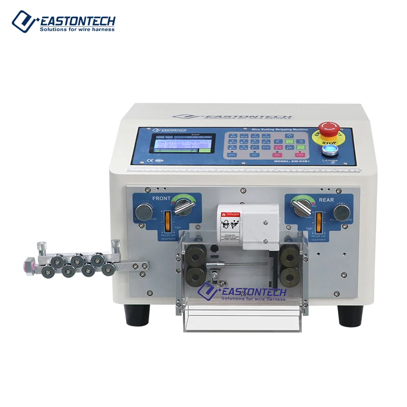Fully Automatic Wire Stripping Machine EW-03B+ Fully Electric Wire Stripper Machinery For 0.1-10mm2
Fully Automatic Wire Stripping Machine EW-03B+ Fully Electric Wire Stripper Machinery For 0.1-10mm2