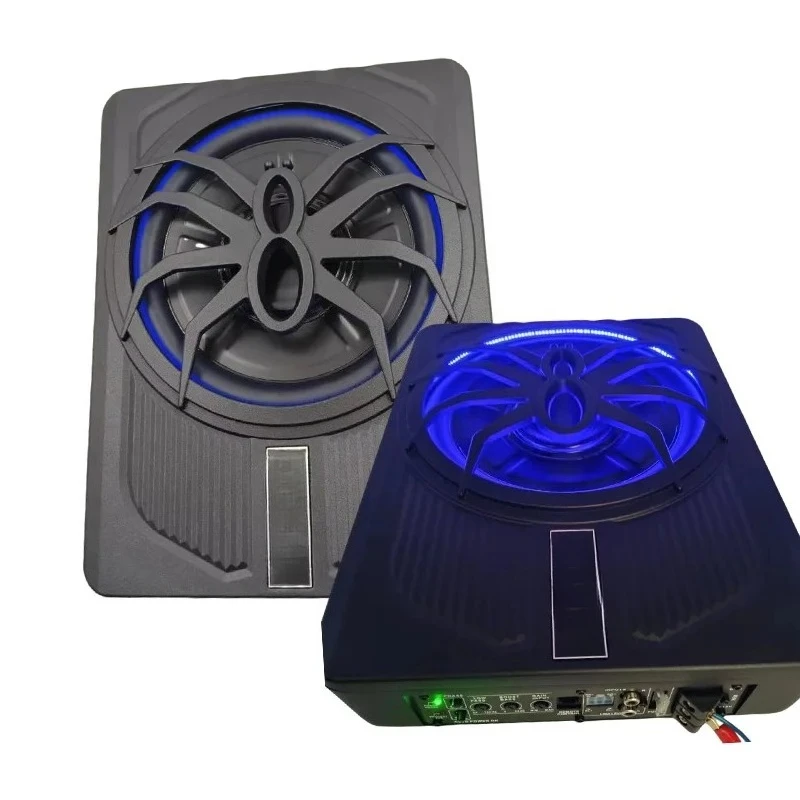 Car Audio High Power Car Under Seat Subwoofer Speaker Ultra-thin Stereo Active Subwoofer with LED Lights
Car Audio High Power Car Under Seat Subwoofer Speaker Ultra-thin Stereo Active Subwoofer with LED Lights