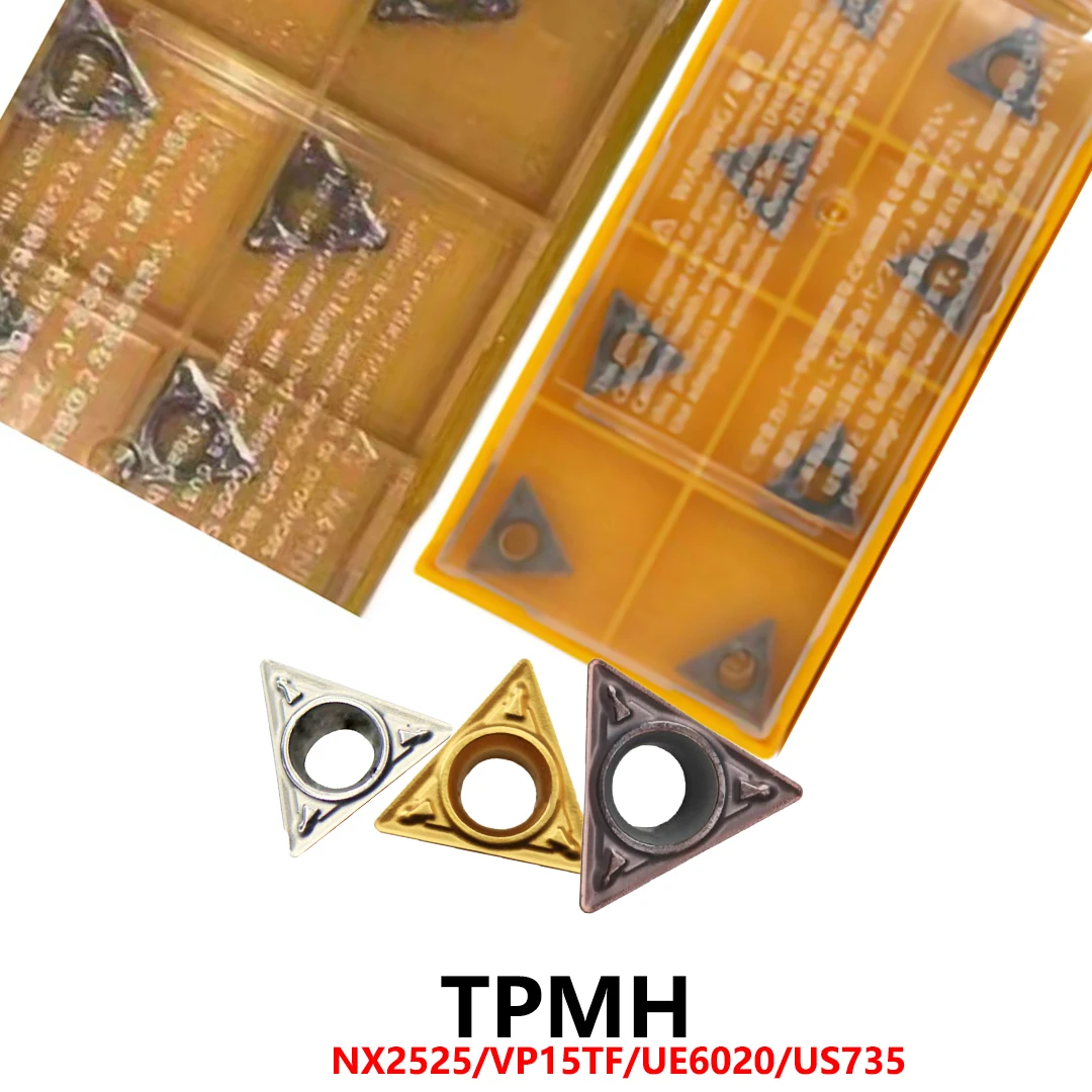 Original TPMH 0802 TPMH080204 TPMH090204 TPMH090208 TPMH110302 TPMH110304 TPMH110308 MV FV VP15TF NX2525 UE6020 Carbide Inserts
Original TPMH 0802 TPMH080204 TPMH090204 TPMH090208 TPMH110302 TPMH110304 TPMH110308 MV FV VP15TF NX2525 UE6020 Carbide Inserts