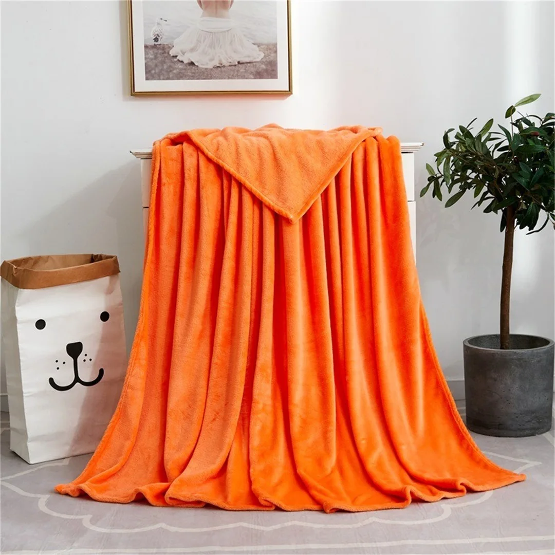 Coral Fleece Flannel Blankets For Beds Solid Soft Warm Thin Bedspread Sofa Cover Faux Fur Plaid Blanket
Coral Fleece Flannel Blankets For Beds Solid Soft Warm Thin Bedspread Sofa Cover Faux Fur Plaid Blanket
